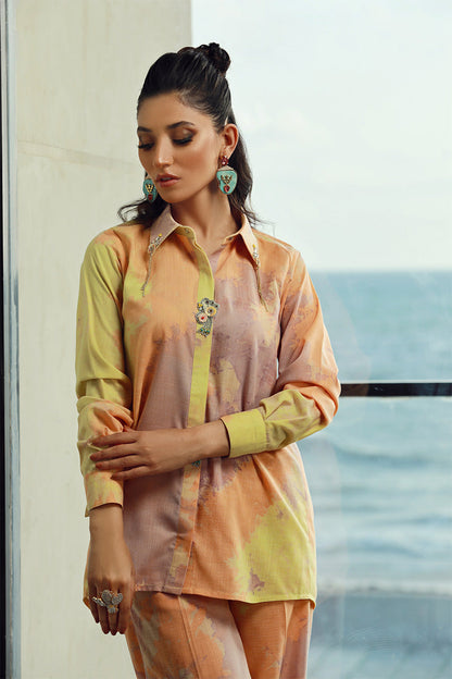 Wardha Saleem | Luxury Pret Fusion Wear | NOEL (2PC) M Multicolor Female