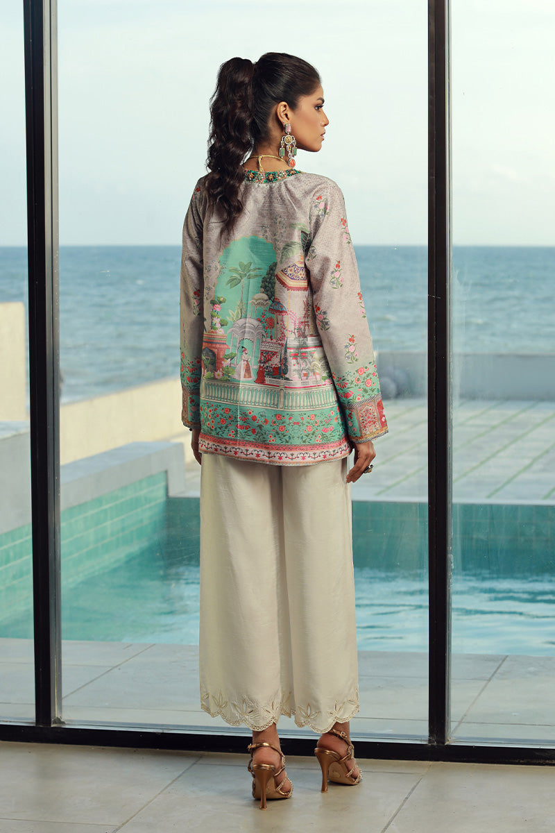Wardha Saleem | Luxury Pret Fusion Wear | VIVIE S Off White Female