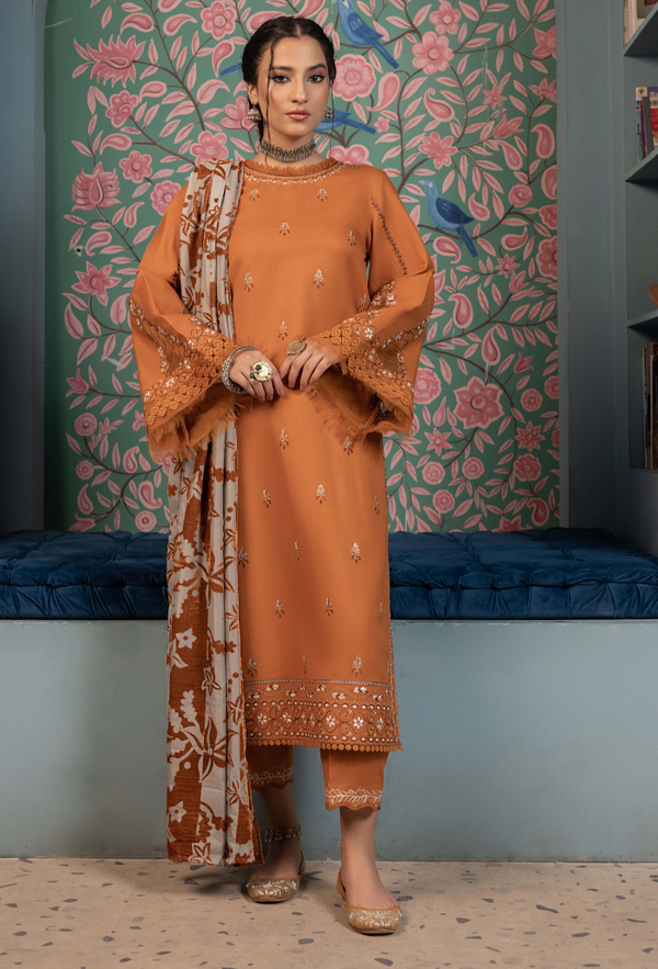 Humdum | Zouq 25 |  D08 - Pakistani Designer Dress - by Humdum - Type : Ladies Clothes - 100% Original at Saira Sultan