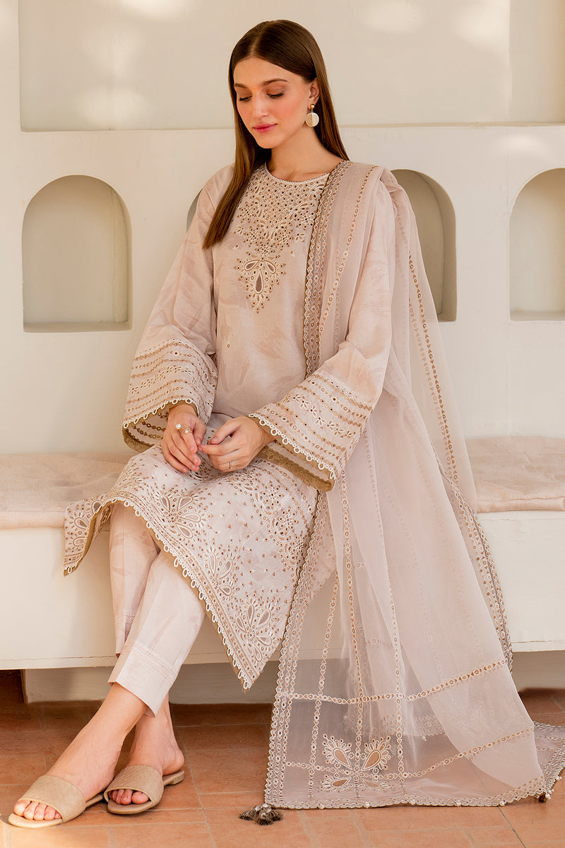Jazmin | Summer Lawn 25 | USE-9059 L Beige Lawn