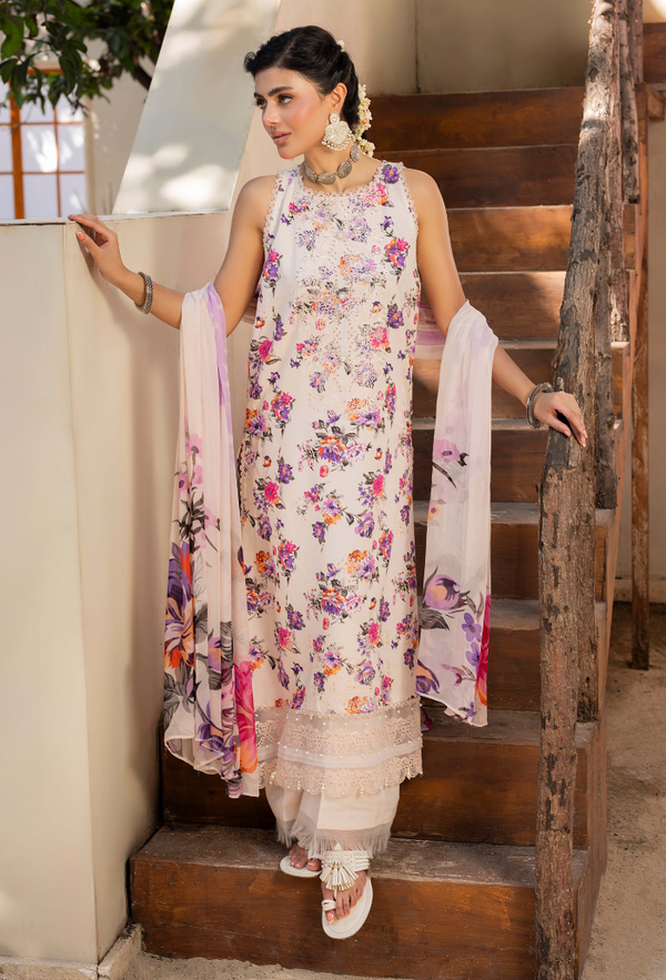 Humdum | Zaiba 25 | D09 - Pakistani Designer Dress - by Humdum - Type : Ladies Clothes - 100% Original at Saira Sultan