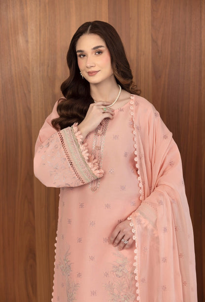 Humdum | Dilkash 25 | Dilkash - D04 L Light Pink Lawn