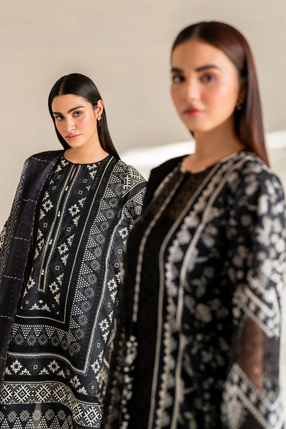 Baroque | Luxury Pret 24 | LAWN UF-672 - Pakistani Designer Dress - by Baroque | Type: Luxury - 100% Original at Saira Sultan