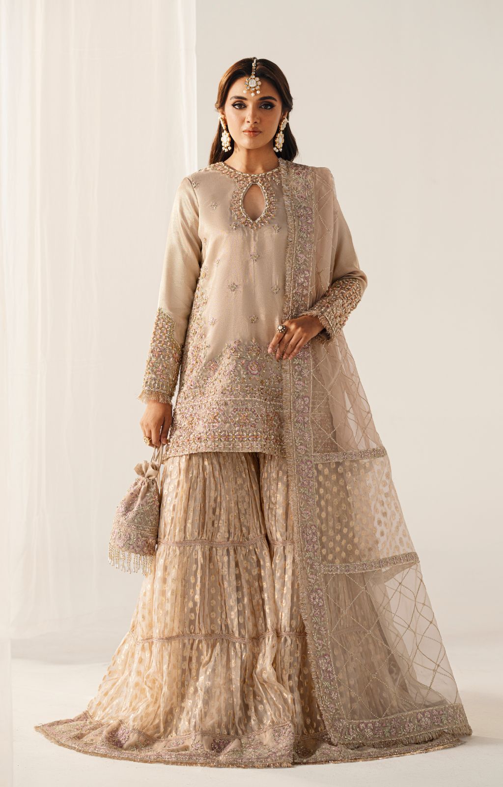 Inayat | Mehrma Luxury Pret 25 | Noor Jahan - Pakistani Designer Dress - by Inayat - Type : Ladies Clothes - 100% Original at Saira Sultan