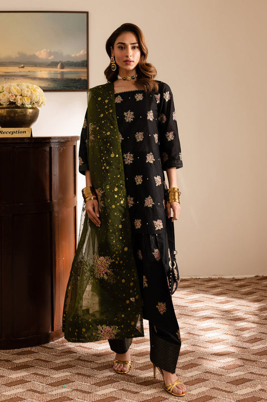 Batik | Reception Luxe Edit | Yildiz XS Black Pima Lawn