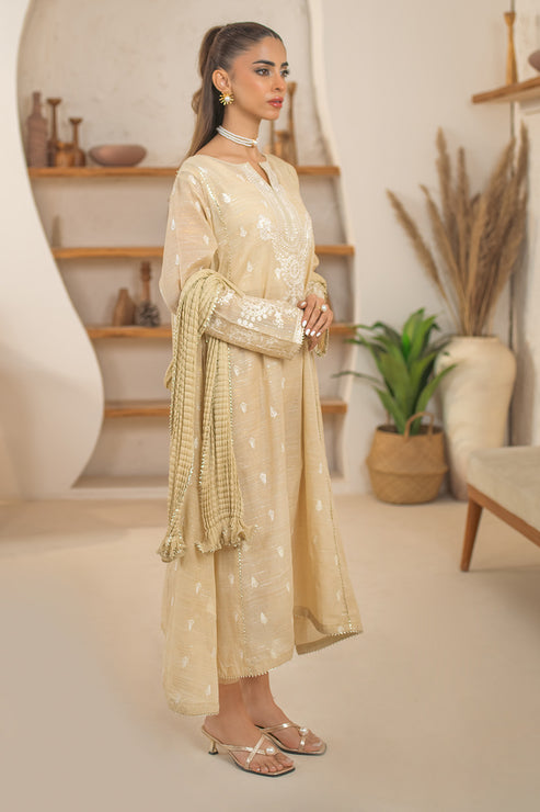 Declare | Eid Collection 25 | PB01075 M Beige Lawn