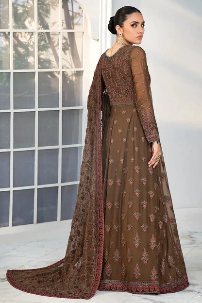 Zarif | DE LUXURY Formals | HAZEL WOOD - Pakistani Designer Dress - by Zarif | Type: Formal - 100% Original at Saira Sultan