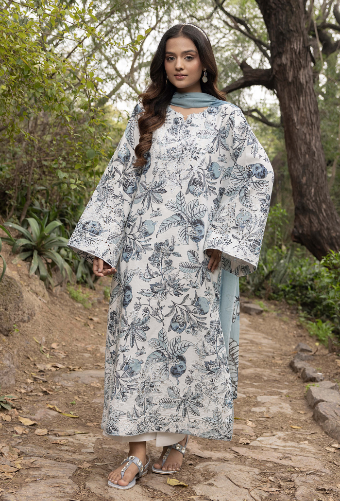 Humdum | Eden Garden 25 | Eden Garden - D09 XS White Lawn