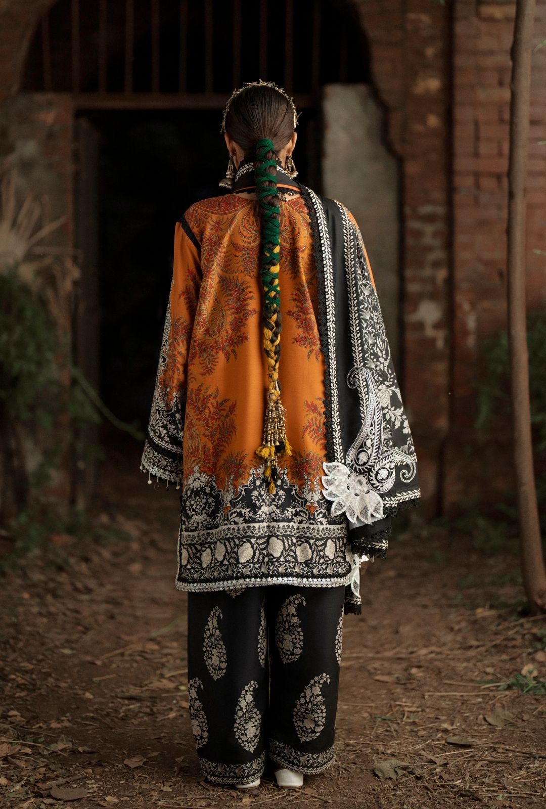 AJR Couture | Sard Sham | Mahrukh by AJR Couture - Designer Dress - Type : Ladies Clothes - Available at Saira Sultan - 100% Original 