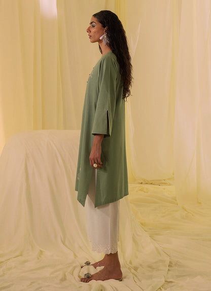 Image | Spring Basics 25 | IJSE-214048-12591 S Sage Green Jacquard