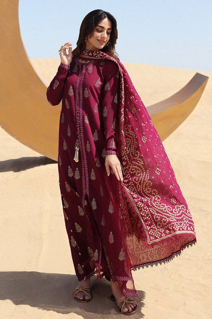 Cross Stitch | Eid Lawn 24 | CRIMSON AURA - Pakistani Designer Dress - by Cross Stitch | Type: Luxury - 100% Original at Saira Sultan