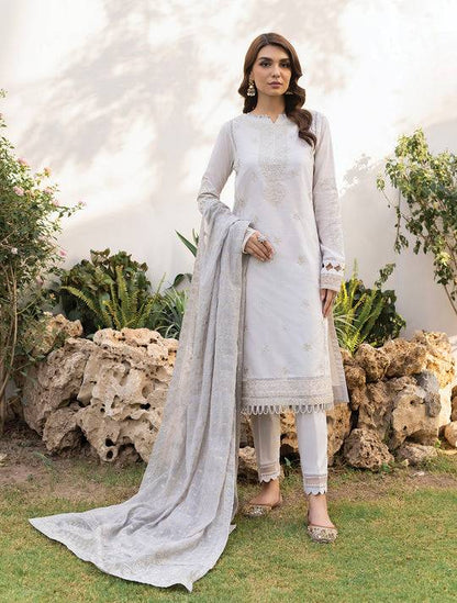 Iznik | Lawnkari 24 | UE-150 SERENE TURF - Pakistani Designer Dress - by Iznik | Type: Formal - 100% Original at Saira Sultan