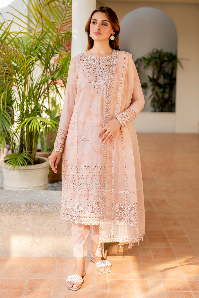 Jazmin | Summer Lawn 25 | USE-9060 L Peach Pink Lawn