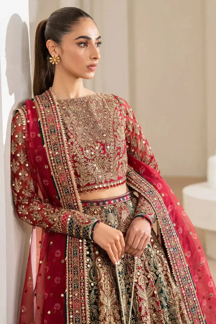 Jazmin | Wedding Formals | UC-3025 - Pakistani Designer Dress - by Jazmin | Type: Bridal - 100% Original at Saira Sultan