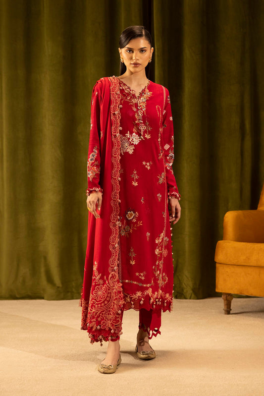 Sana Safinaz | Muzlin Winter 25 | M253-002A by Sana Safinaz - Designer Dress - Type : Ladies Clothes - Available at Saira Sultan - 100% Original 