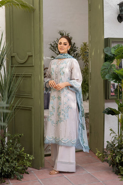Sobia Nazir | Vital Lawn 25 | 2B XS Off White Lawn