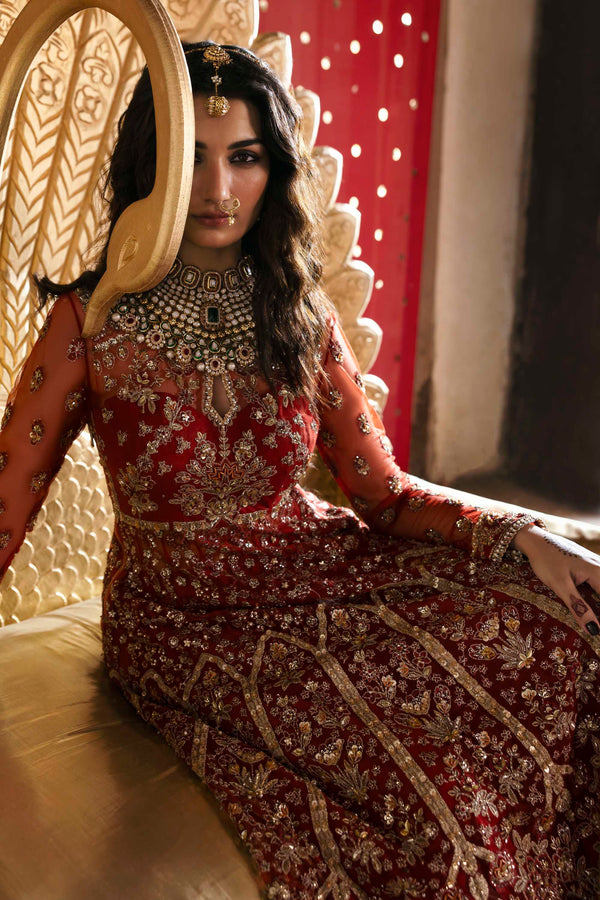 Akbar Aslam | Sultania Luxury Formals 25 | Marjaan - Pakistani Designer Dress - by Akbar Aslam - Type : Ladies Clothes - 100% Original at Saira Sultan