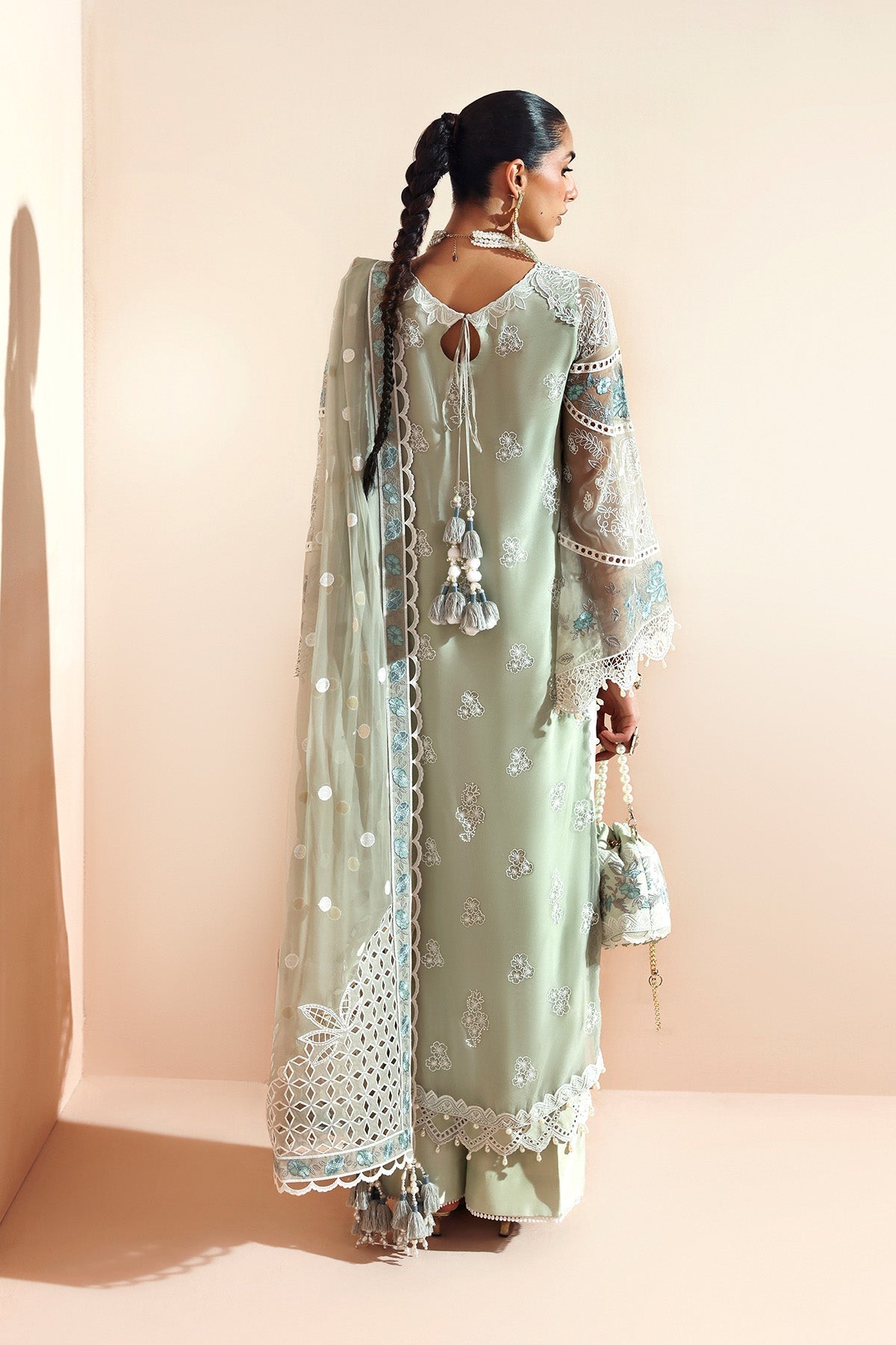 Alizeh | Aymal Luxury Bamber Chiffon | SAIYAARA - Pakistani Designer Dress - by Alizeh - Type : Ladies Clothes - 100% Original at Saira Sultan