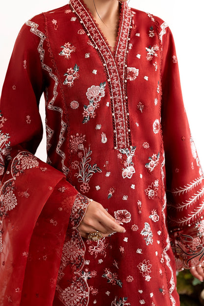 Enzo I Tu Es Aime I Rouille - Pakistani Designer Dress - by Enzo - Type : Ladies Clothes - 100% Original at Saira Sultan
