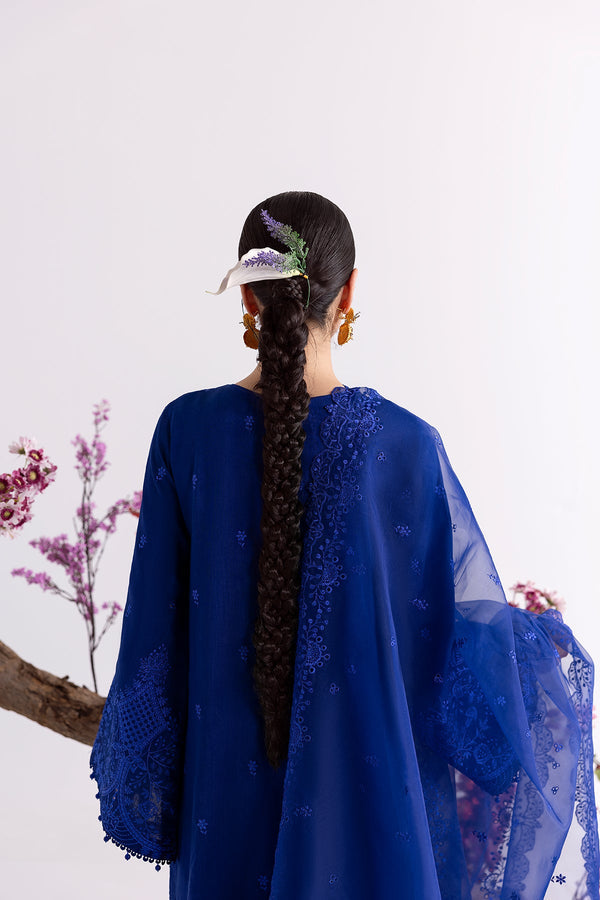 Enzo I Tu Es Aime I Bleue - Pakistani Designer Dress - by Enzo - Type : Ladies Clothes - 100% Original at Saira Sultan
