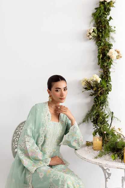Enzo I Tu Es Aime I Menthe - Pakistani Designer Dress - by Enzo - Type : Ladies Clothes - 100% Original at Saira Sultan