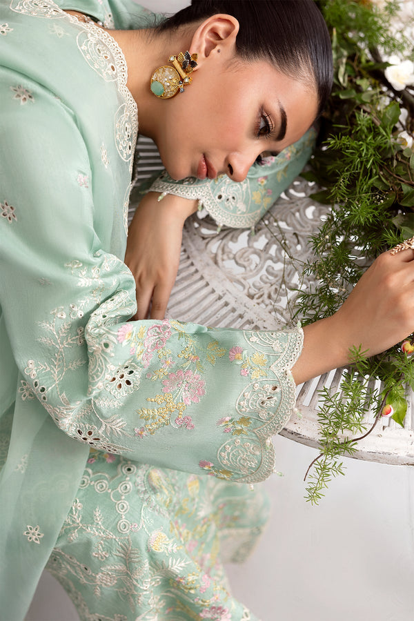 Enzo I Tu Es Aime I Menthe - Pakistani Designer Dress - by Enzo - Type : Ladies Clothes - 100% Original at Saira Sultan