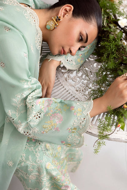 Enzo I Tu Es Aime I Menthe - Pakistani Designer Dress - by Enzo - Type : Ladies Clothes - 100% Original at Saira Sultan