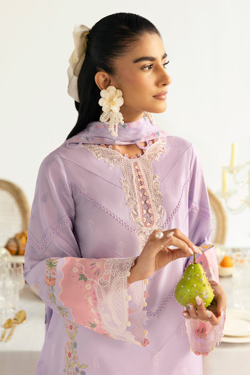 Qalamkar | Q Prints 2025 | PQ-05 ISLA M Lilac Lawn
