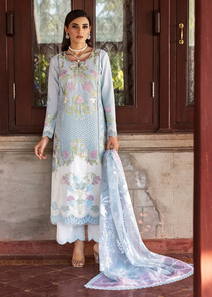Saira Shakira | Bloom Lawn 25 | LOTUS REVERIE 4-B XS Sky Blue Lawn