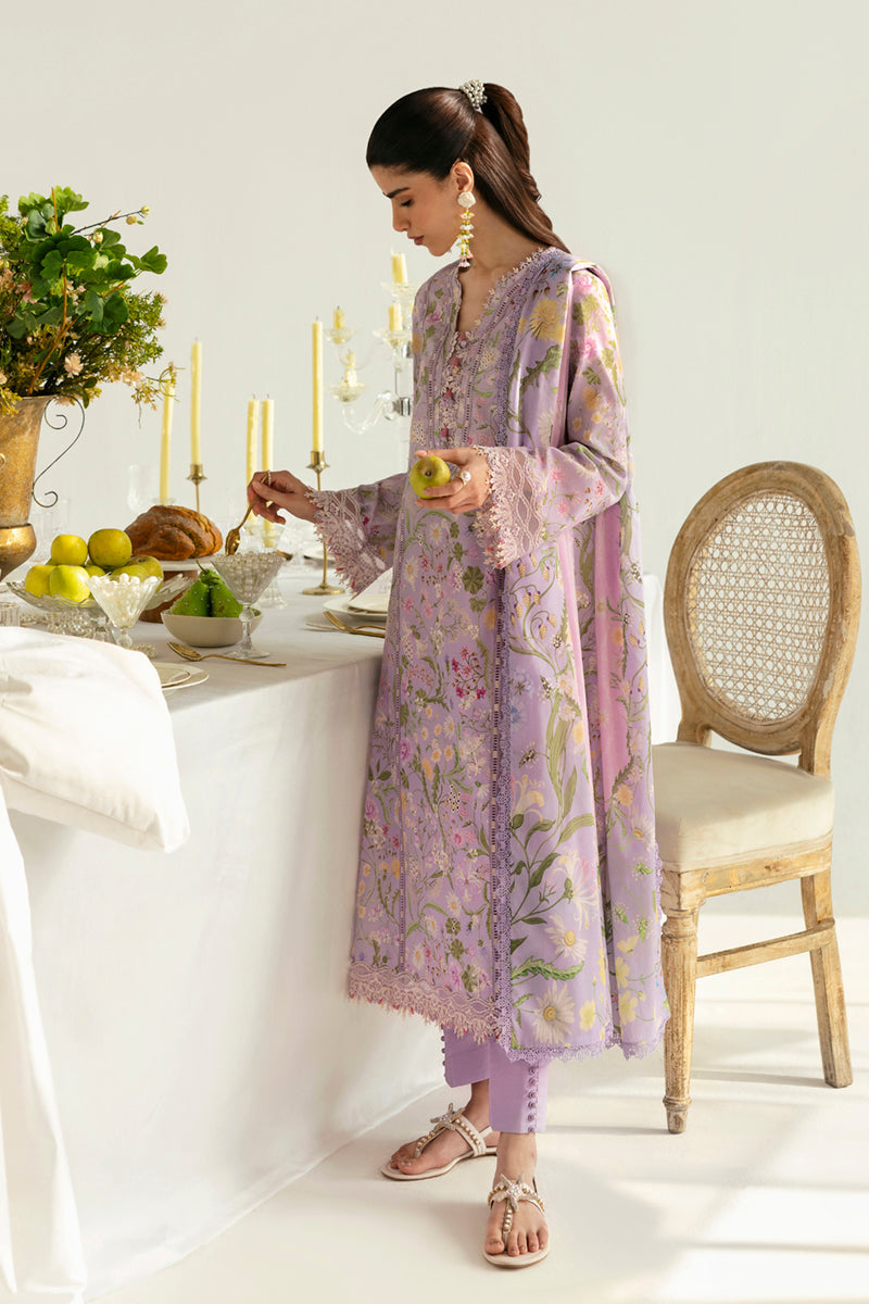Qalamkar | Q Prints 2025 | PQ-04 NAMI L Lilac Lawn