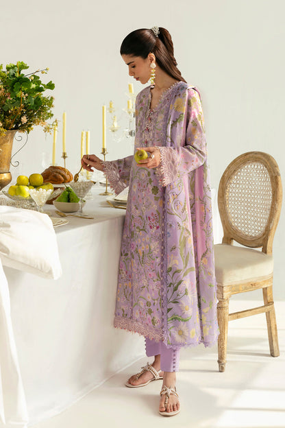 Qalamkar | Q Prints 2025 | PQ-04 NAMI L Lilac Lawn