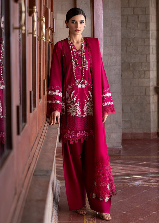 Saira Shakira | Bloom Lawn 25 | FAYE 7-B XS Magenta Lawn