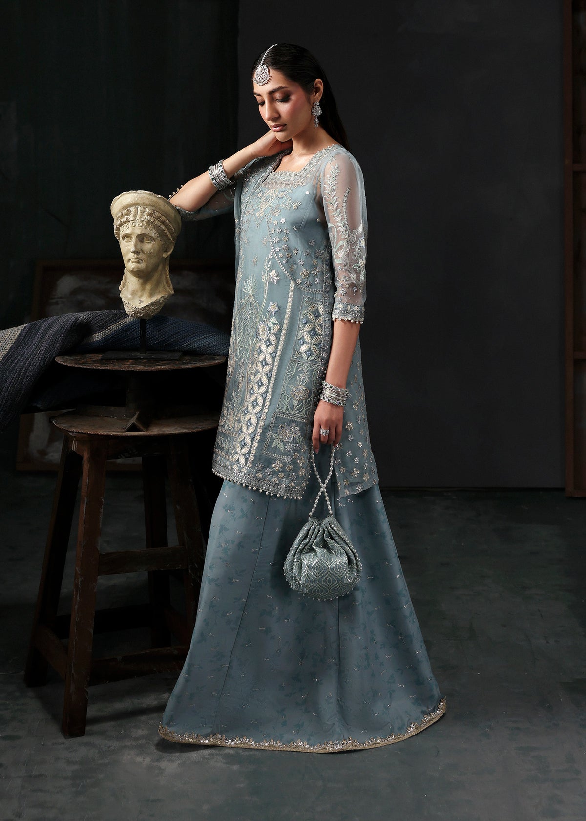 Sardinia | Tara Wedding Festive | ZEPHYR - Pakistani Designer Dress - by Sardinia - Type : Ladies Clothes - 100% Original at Saira Sultan
