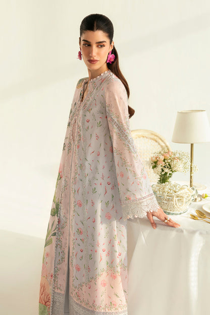 Qalamkar | Q Prints 2025 | PQ-07 JANE S Pastel Pink Lawn