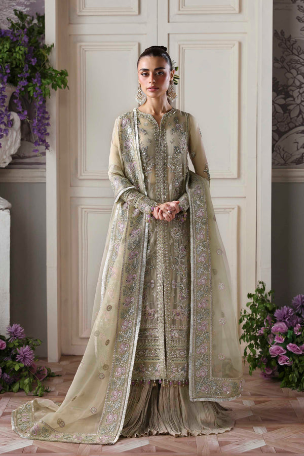 Akbar Aslam | Deewani Wedding Formals | Obsidian - Pakistani Designer Dress - by Akbar Aslam - Type : Ladies Clothes - 100% Original at Saira Sultan