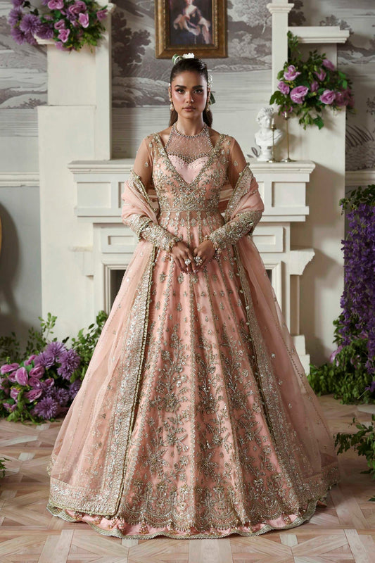Akbar Aslam | Deewani Wedding Formals | Sanoura - Pakistani Designer Dress - by Akbar Aslam - Type : Ladies Clothes - 100% Original at Saira Sultan