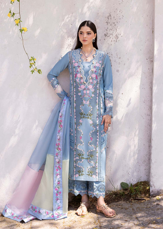 Saira Shakira | Bloom Lawn 25 | ZERENE 1-B XS Periwinkle Lawn