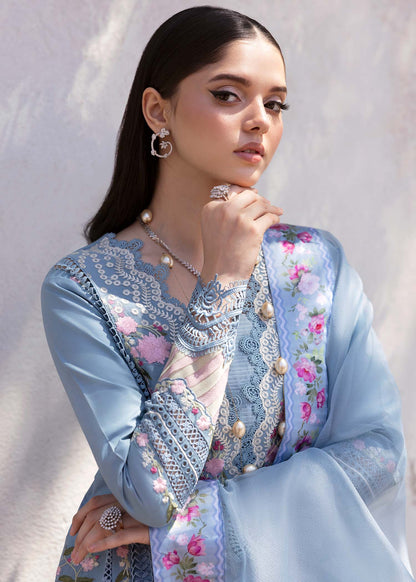 Saira Shakira | Bloom Lawn 25 | ZERENE 1-B S Periwinkle Lawn