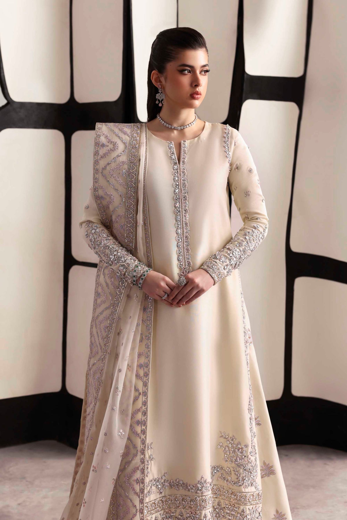 Akbar Aslam | Luxury Formals 25 | Raue by Akbar Aslam - Designer Dress  - Type : Ladies Clothes - Available at Saira Sultan - 100% Original 