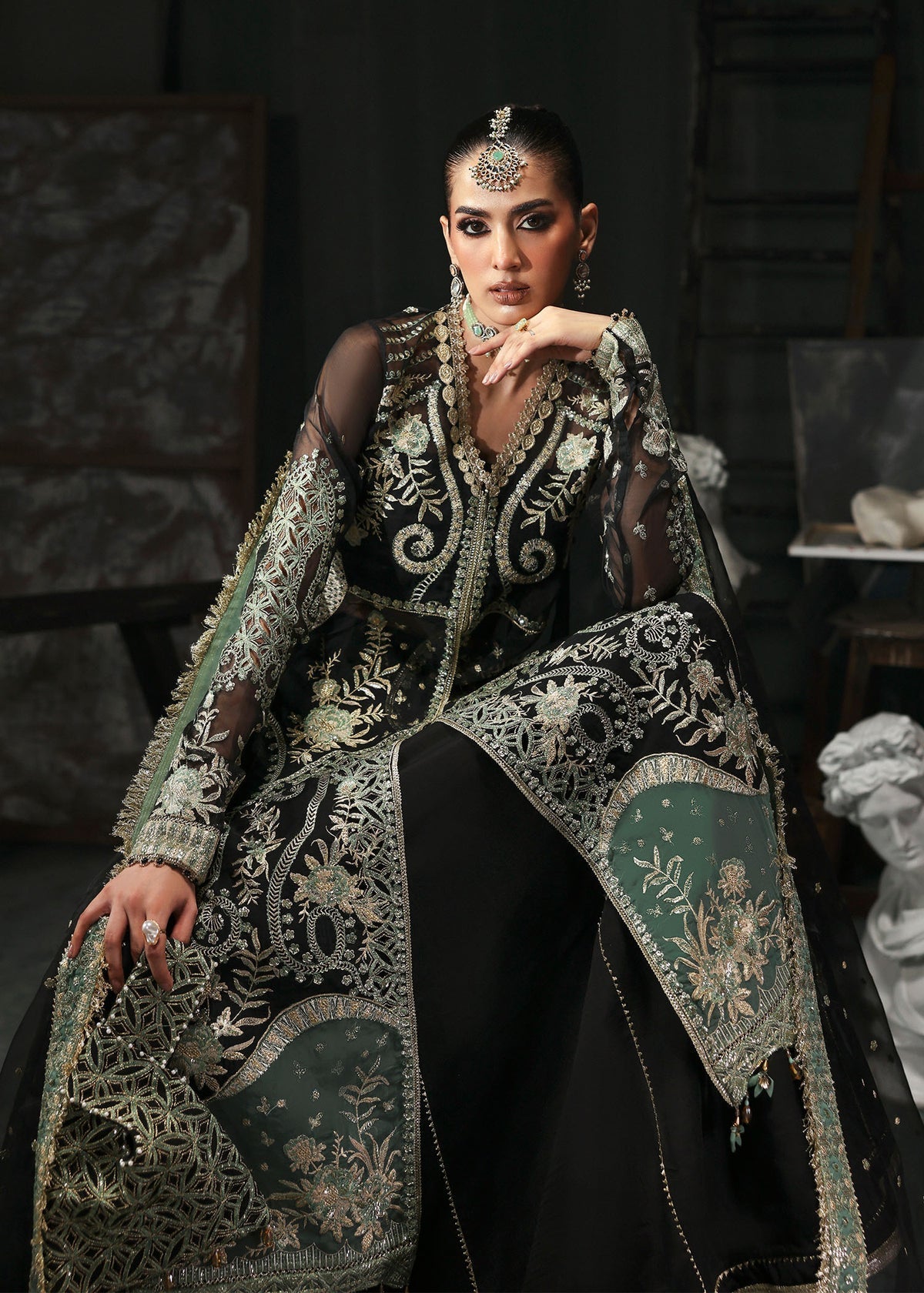 Sardinia | Tara Wedding Festive | LUMEN - Pakistani Designer Dress - by Sardinia - Type : Ladies Clothes - 100% Original at Saira Sultan