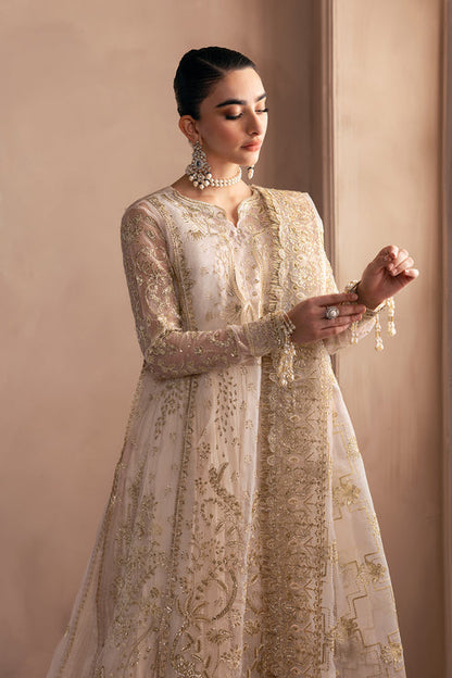 Emaan Adeel | Clay Couture | OPALINE L Off White Organza