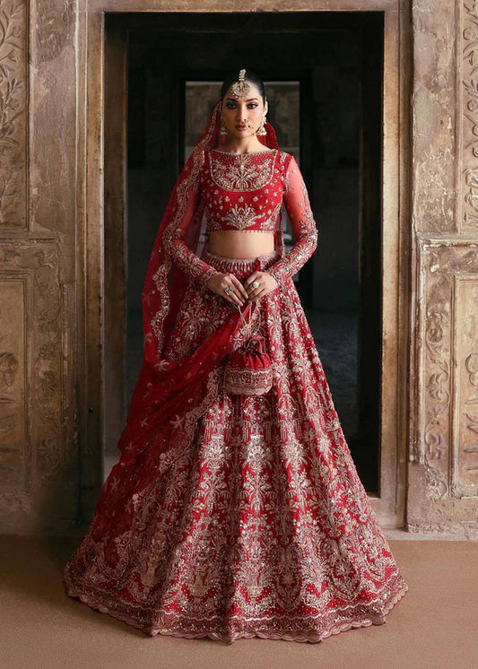 Akbar Aslam | Rajkumari Bridals | Dilafroz XS Red Net