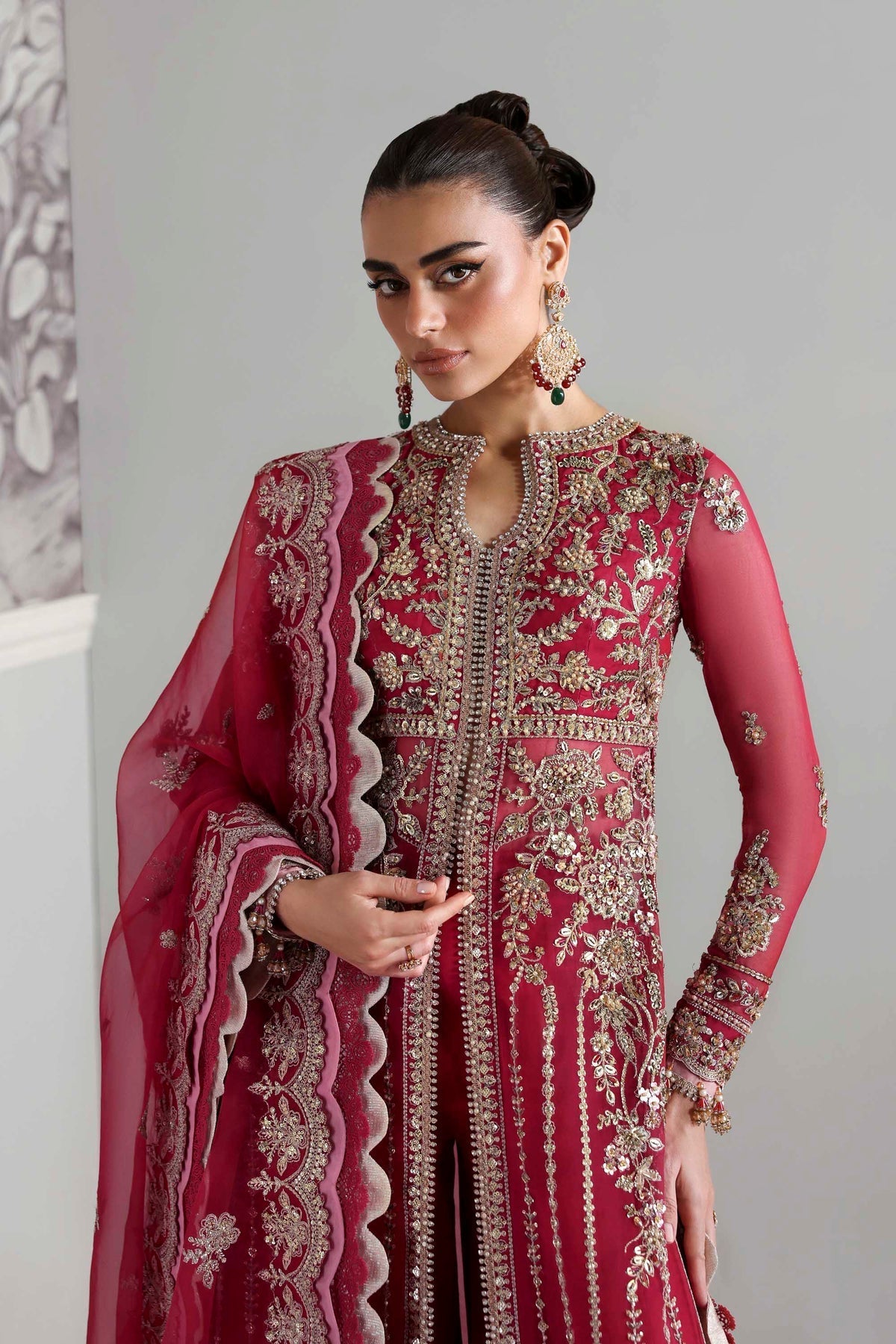 Akbar Aslam | Deewani Wedding Formals | Yeloria - Pakistani Designer Dress - by Akbar Aslam - Type : Ladies Clothes - 100% Original at Saira Sultan