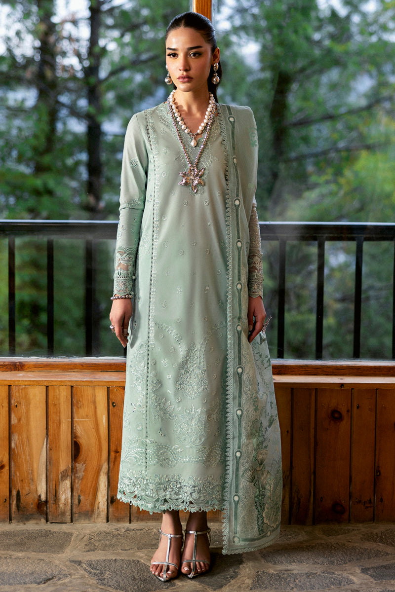 Qalamkar | Qlinekari Lawn | DC-15 Elira XS Gray Lawn