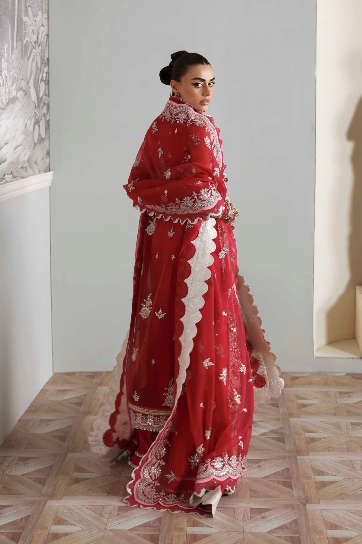 Akbar Aslam | Deewani Wedding Formals | Yeloria - Pakistani Designer Dress - by Akbar Aslam - Type : Ladies Clothes - 100% Original at Saira Sultan