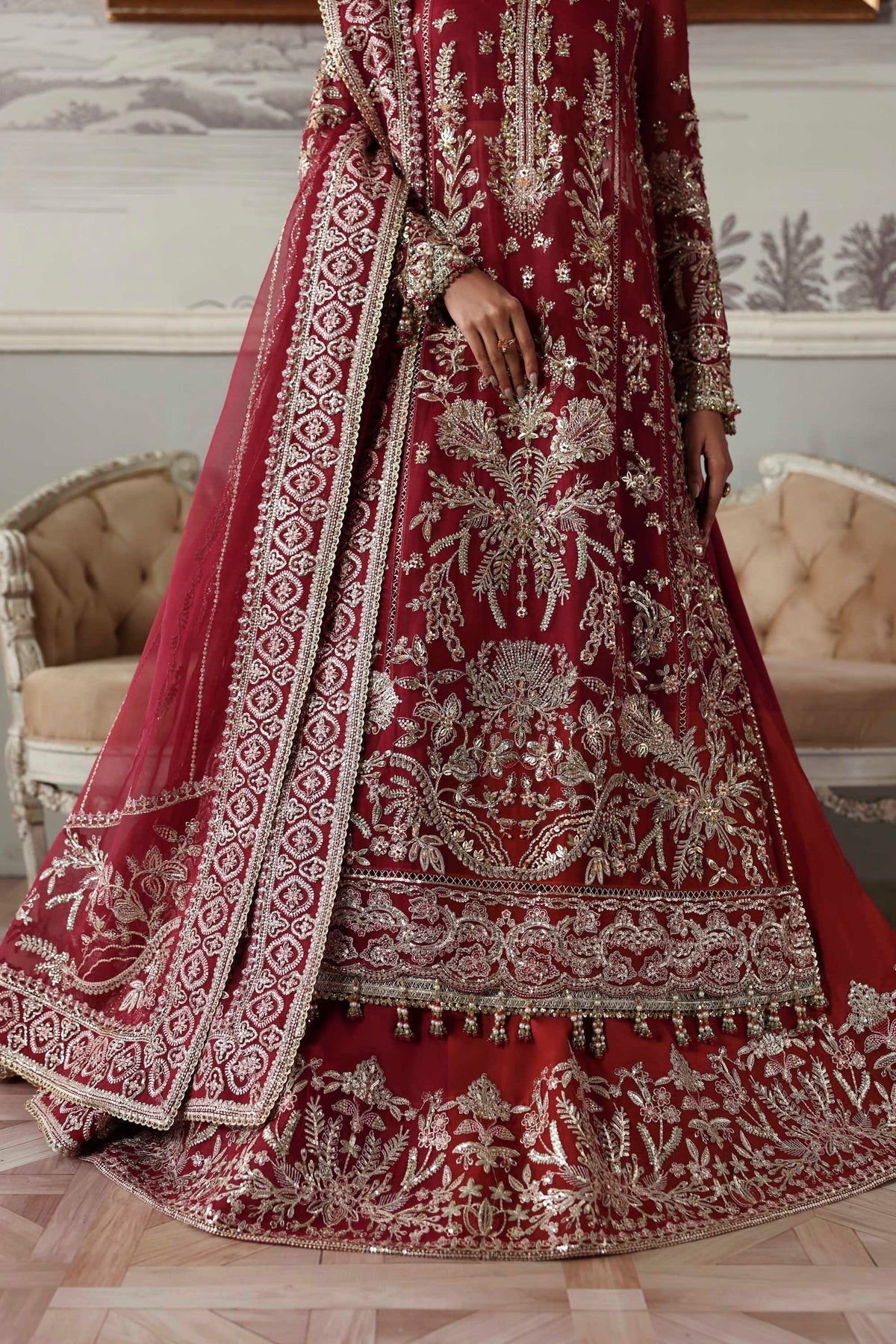 Akbar Aslam | Deewani Wedding Formals | Majeste - Pakistani Designer Dress - by Akbar Aslam - Type : Ladies Clothes - 100% Original at Saira Sultan