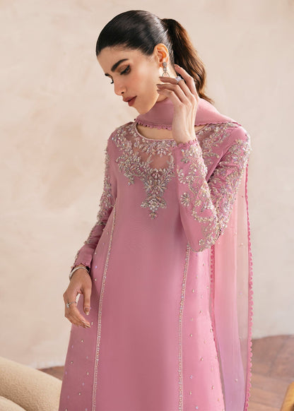 Kanwal Malik | Miray Luxury Pret | Arden S Pink Raw Silk