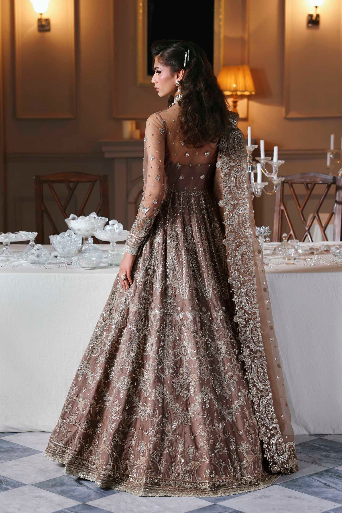Akbar Aslam | Deewani Wedding Formals | Noorzaib - Pakistani Designer Dress - by Akbar Aslam - Type : Ladies Clothes - 100% Original at Saira Sultan