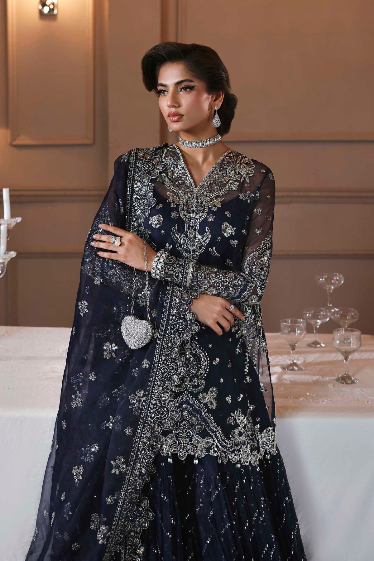 Akbar Aslam | Deewani Wedding Formals | Zarpari - Pakistani Designer Dress - by Akbar Aslam - Type : Ladies Clothes - 100% Original at Saira Sultan