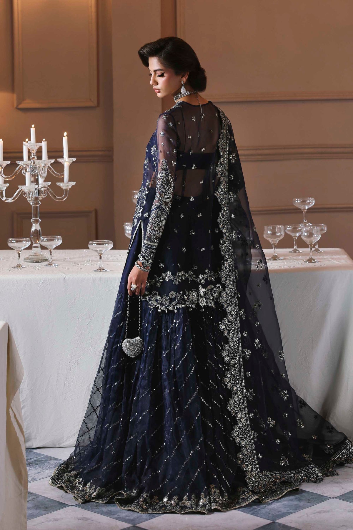 Akbar Aslam | Deewani Wedding Formals | Zarpari - Pakistani Designer Dress - by Akbar Aslam - Type : Ladies Clothes - 100% Original at Saira Sultan